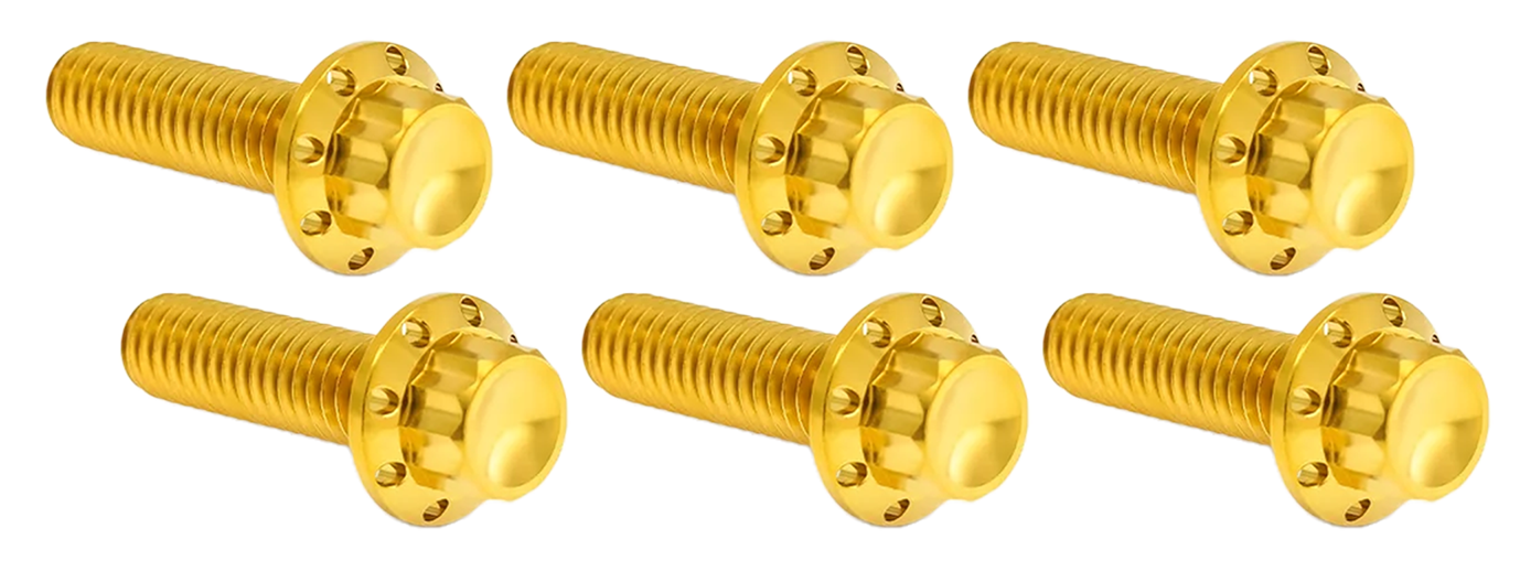 TRANSMISSION TOP COVER TITANIUM 12-POINT BOLT KITS