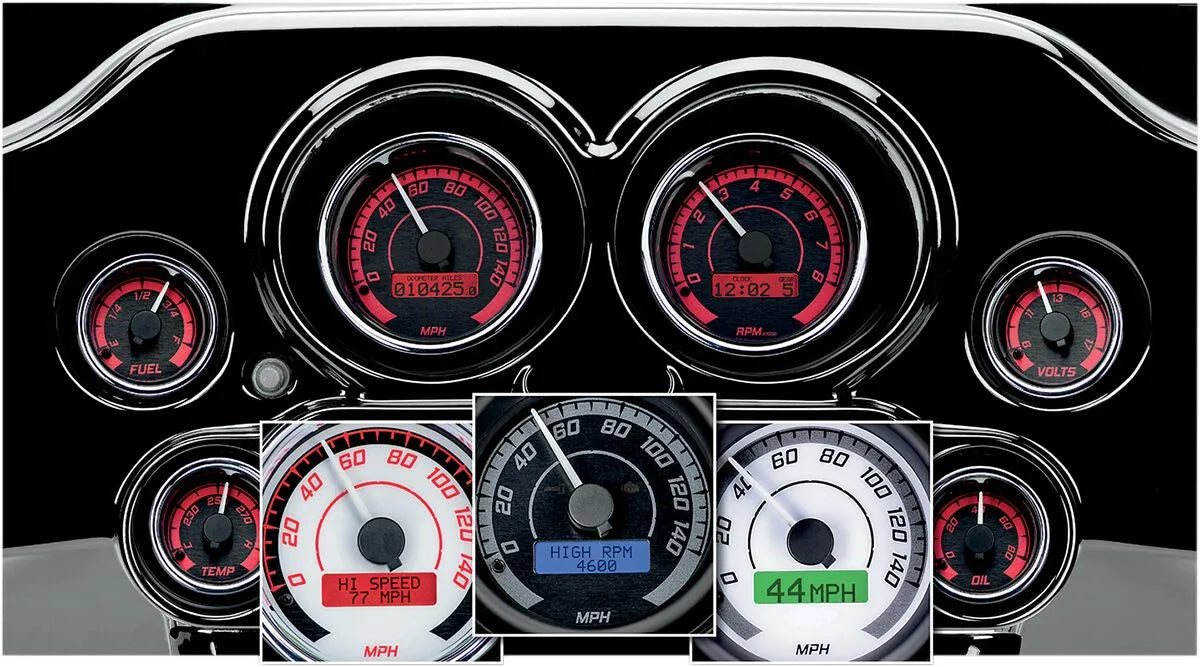 GAUGE 6PK 96-03BLK/GRY/BK