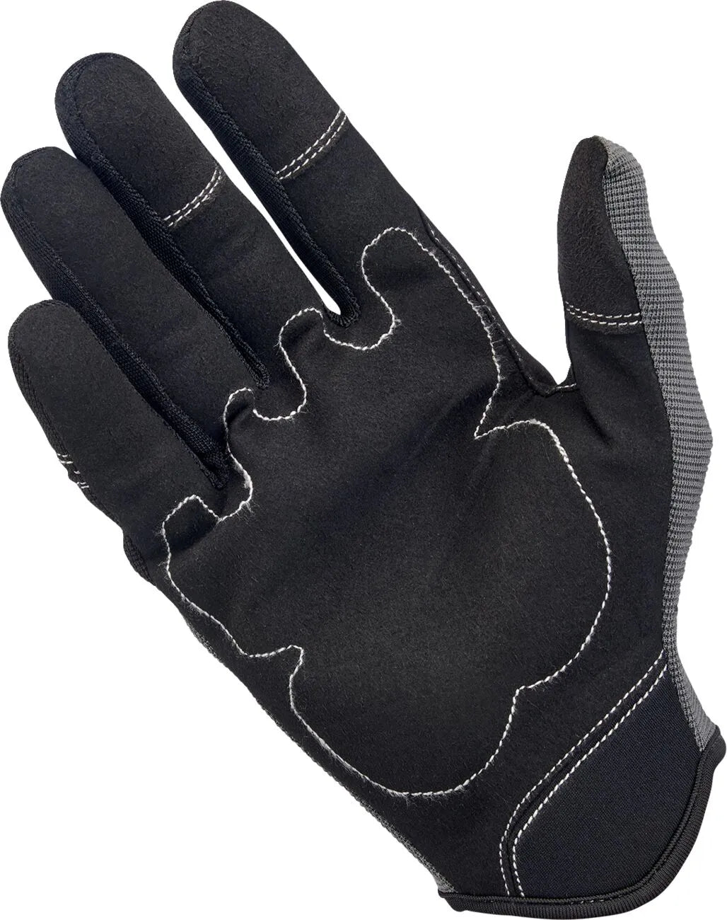 GLOVES MOTO GRY/BLK