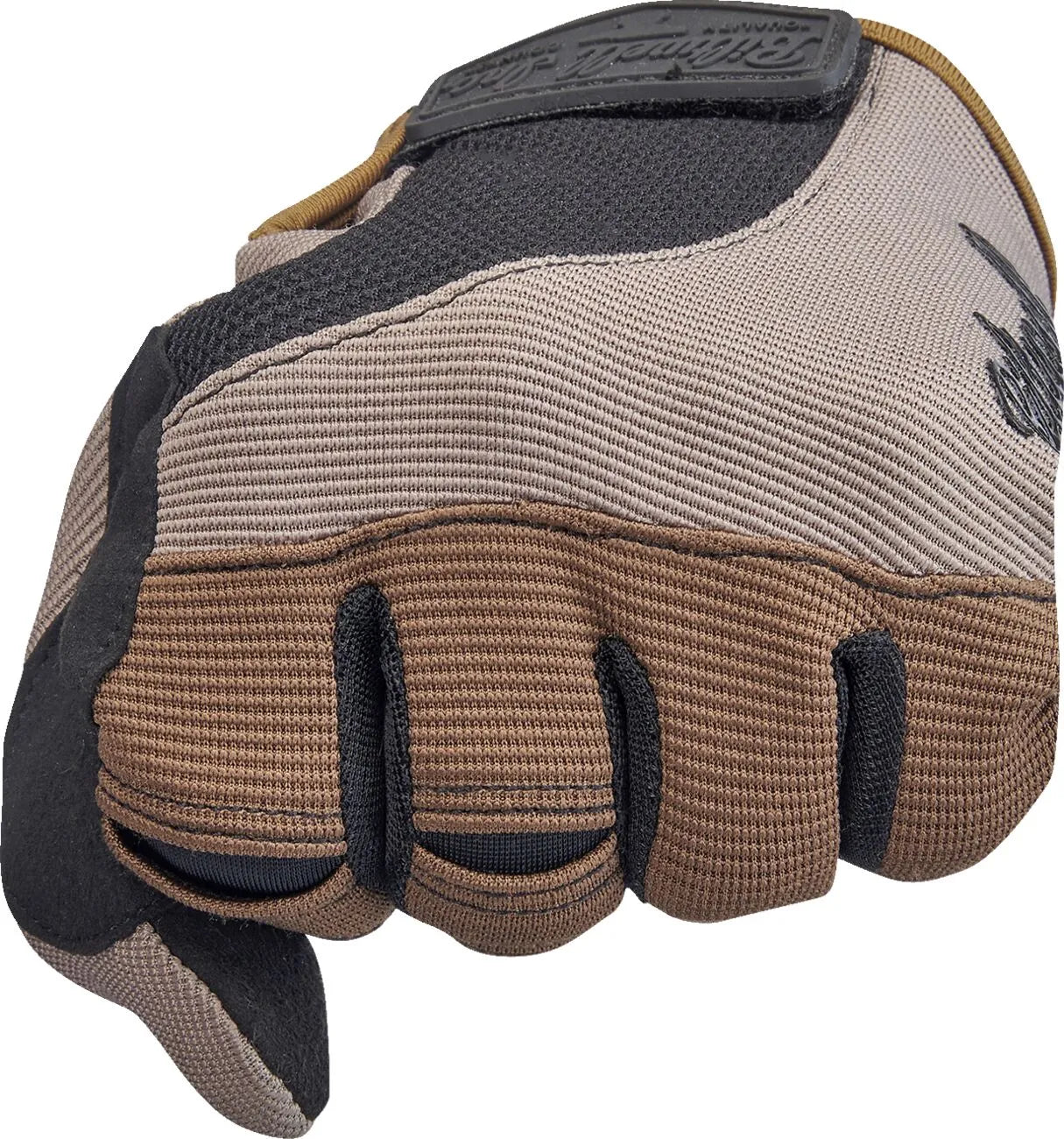 GLOVES MOTO COY/BLK