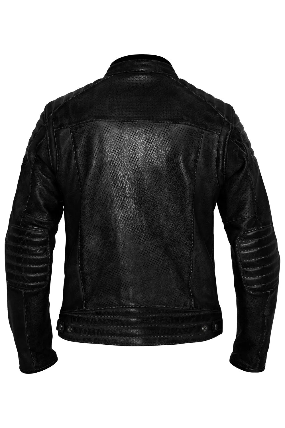 JACKET STORM LEATHER BLACK