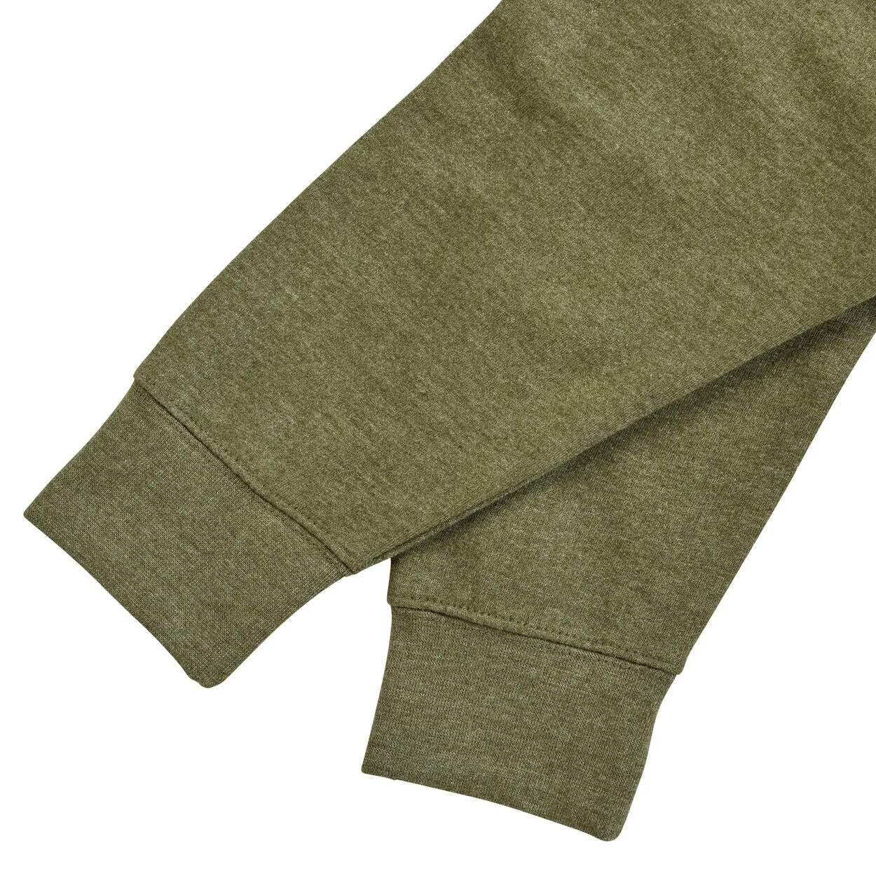 HOODIE STENCIL ZIP OLIVE