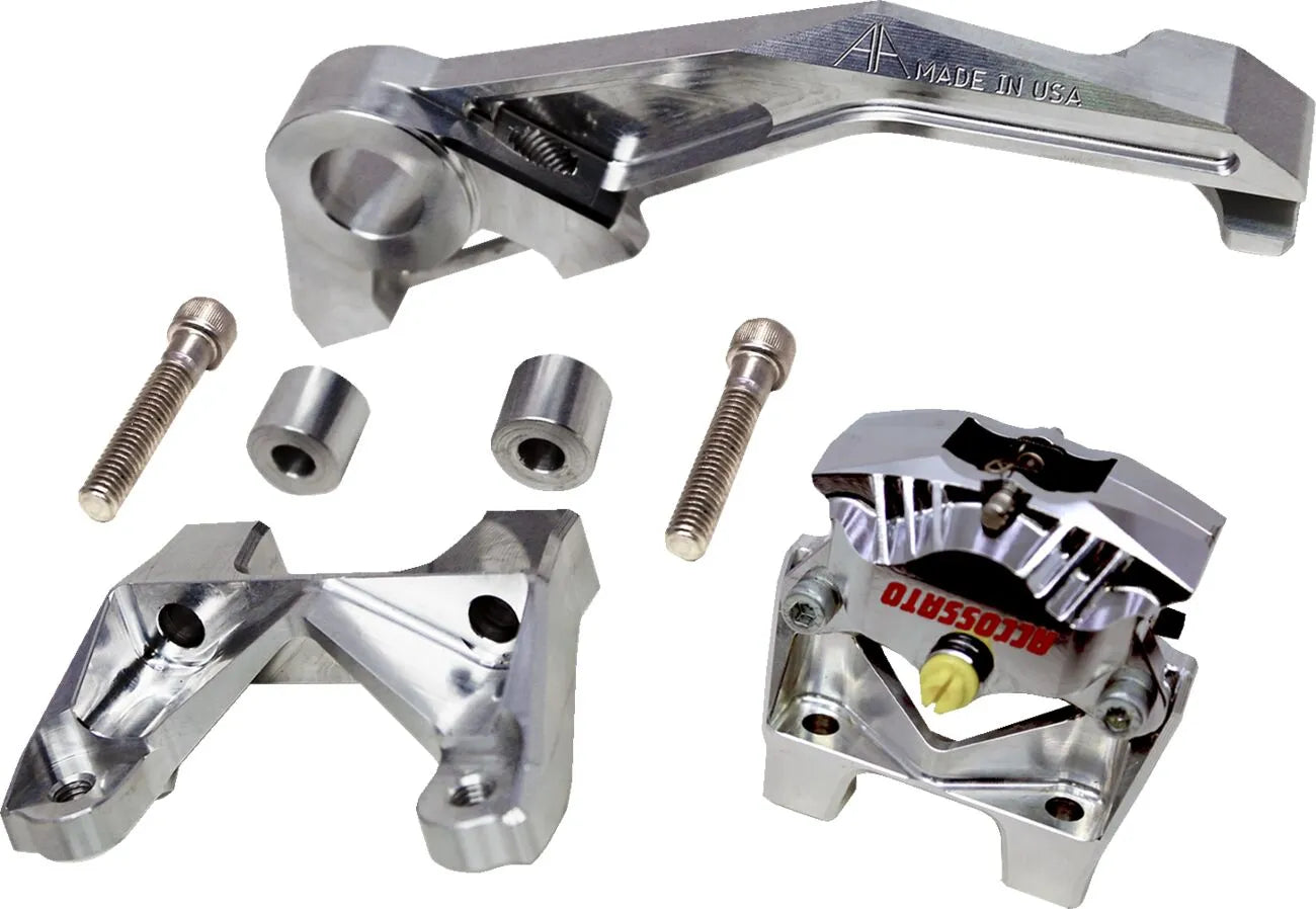 MOUNT REAR MULTI CALIPER BRAKE 2009- TOURING SS 108MM RAW