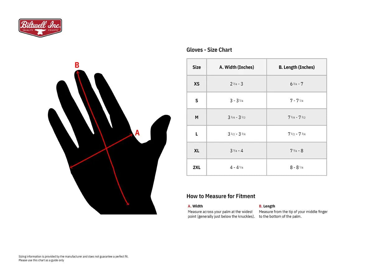 GLOVES BAJA RED/BLK