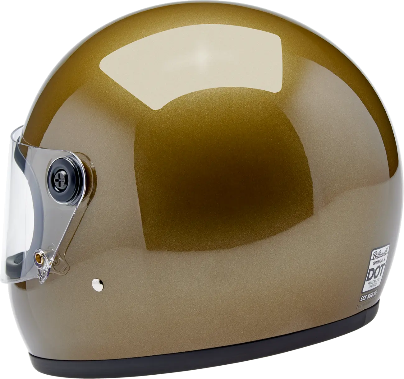 HELMET GRINGO S UGLY GOLD METALLIC