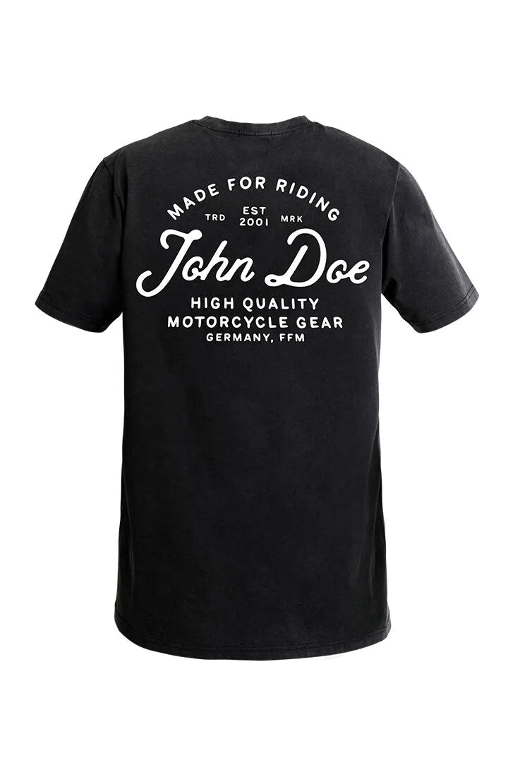 TEE JD LETTERING BLACK