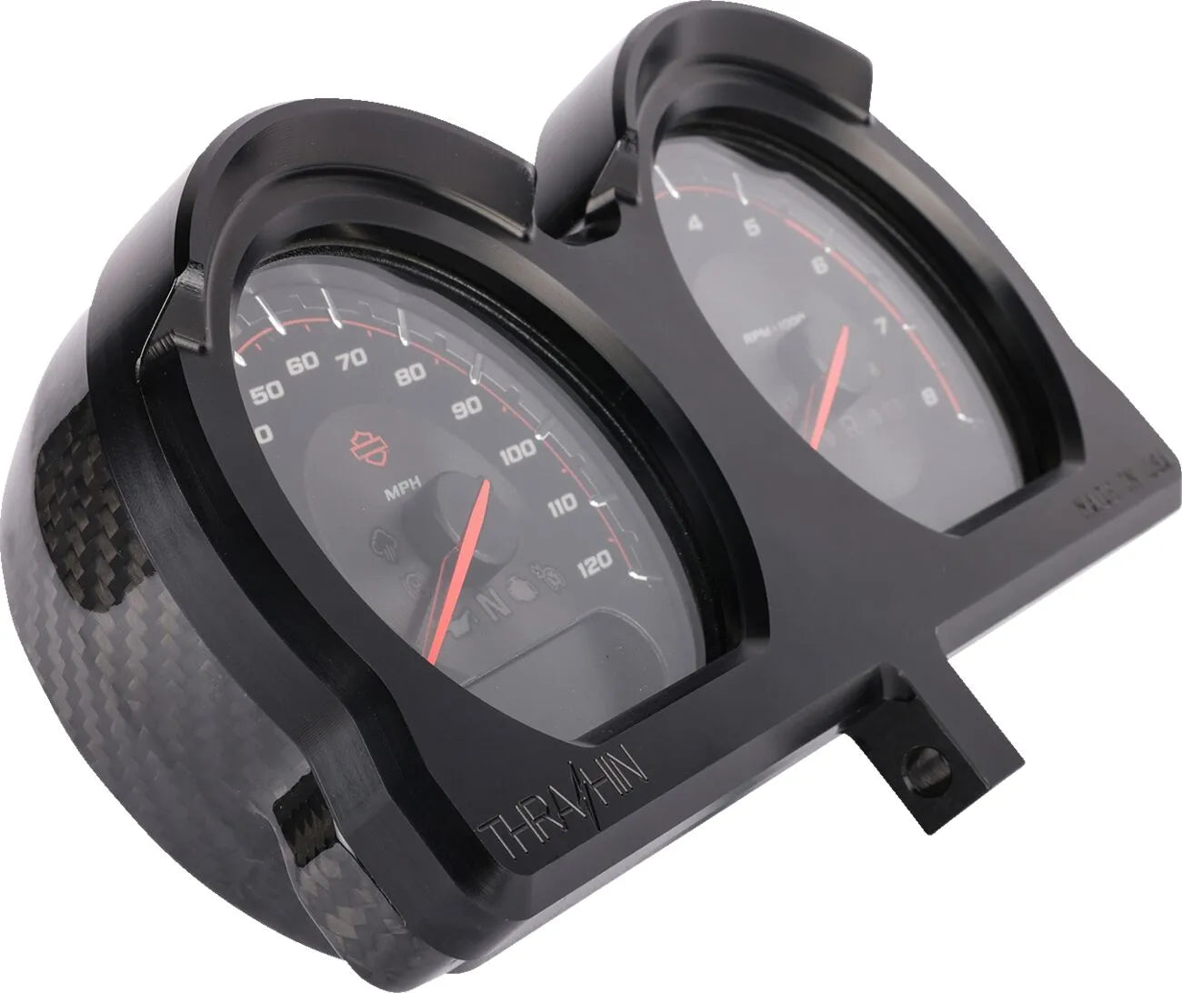 GAUGE RELOC KT FLTR BLK