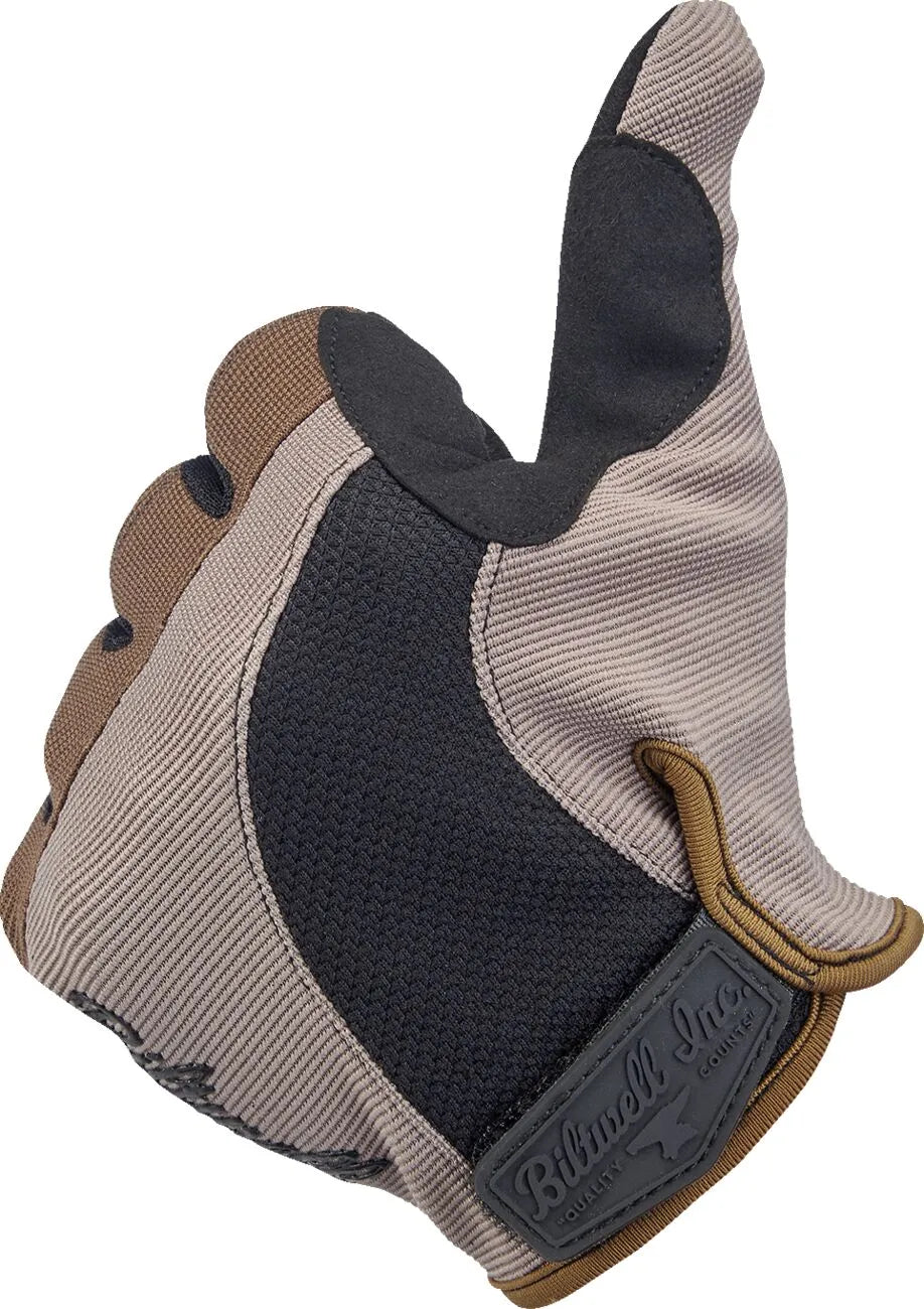 GLOVES MOTO COY/BLK