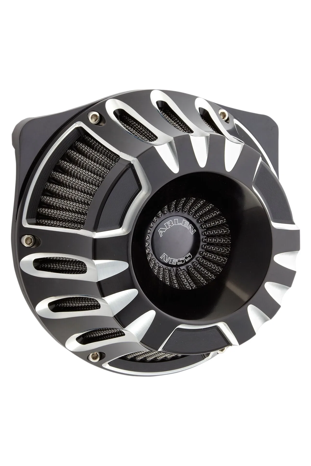 AIR CLEANER - DEEP CUT INVERTED - FLT 08-16 - BLACK