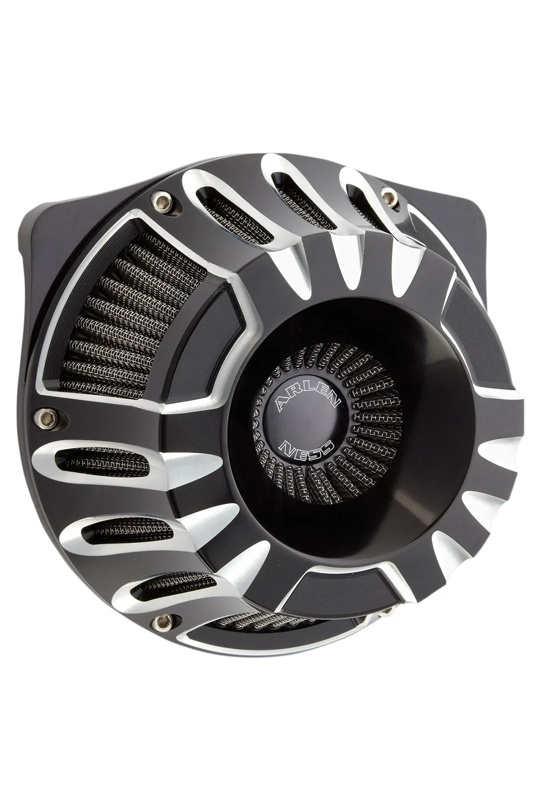 AIR CLEANER - DEEP CUT INVERTED - M8 17-23 - BLACK