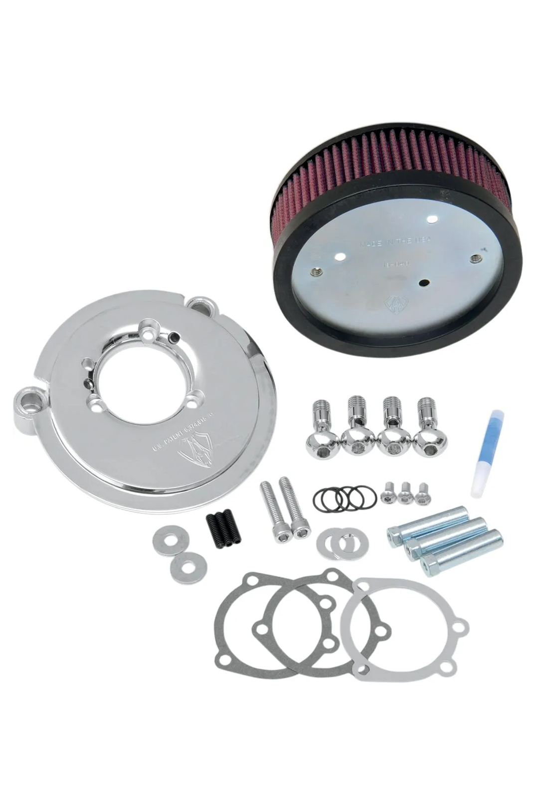 BIG SUCKER STAGE 1 - XL 88-22 - CHROME BASE - OEM COVER