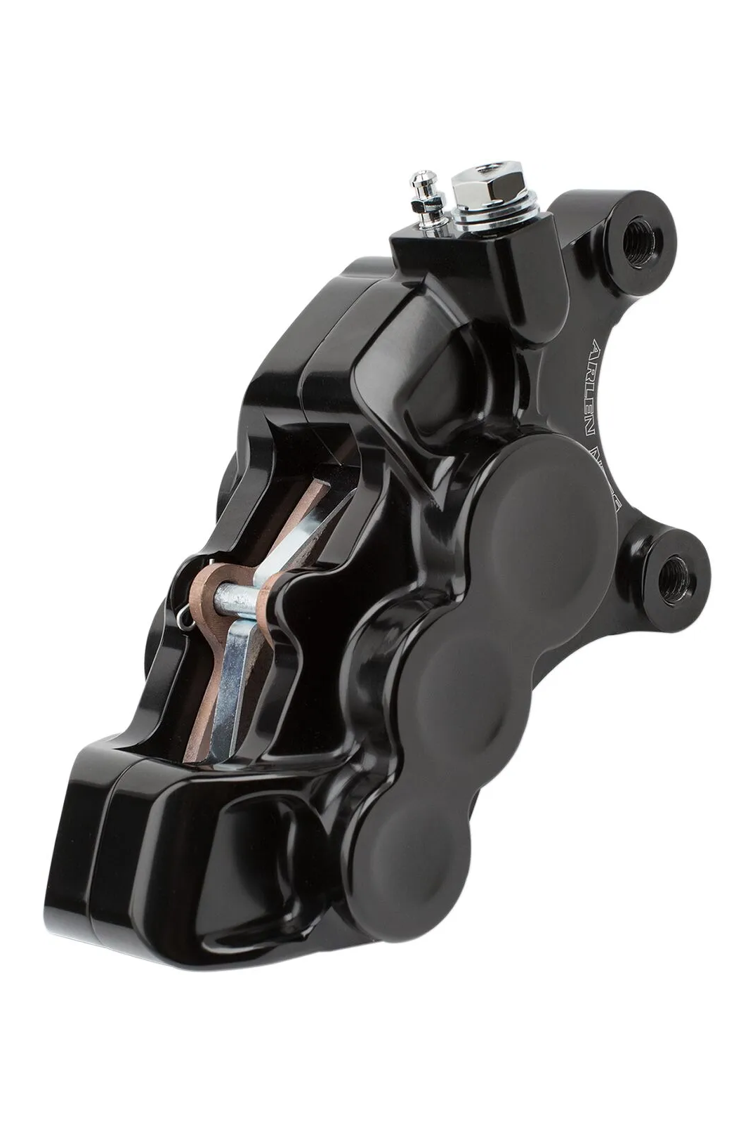 CALIPER - 4 PISTONS - 11.8" - BLACK - LEFT