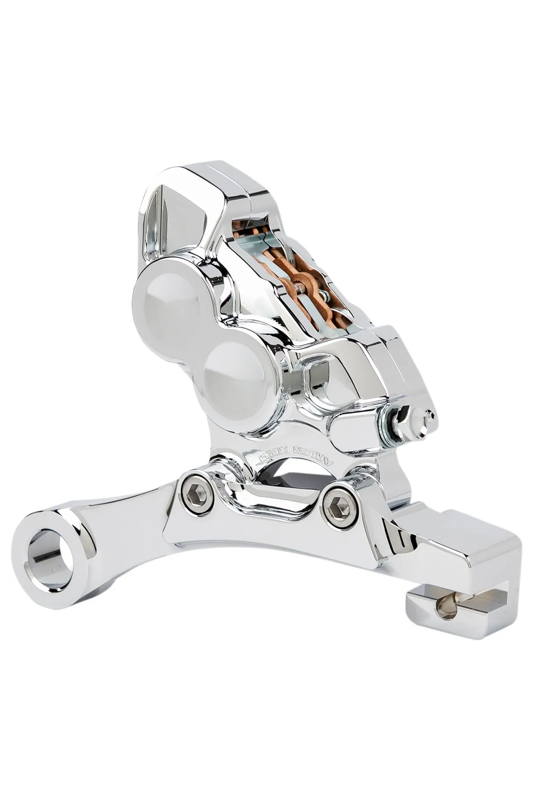 CALIPER - 4 PISTONS - FXD 08-17 - CHROME - REAR