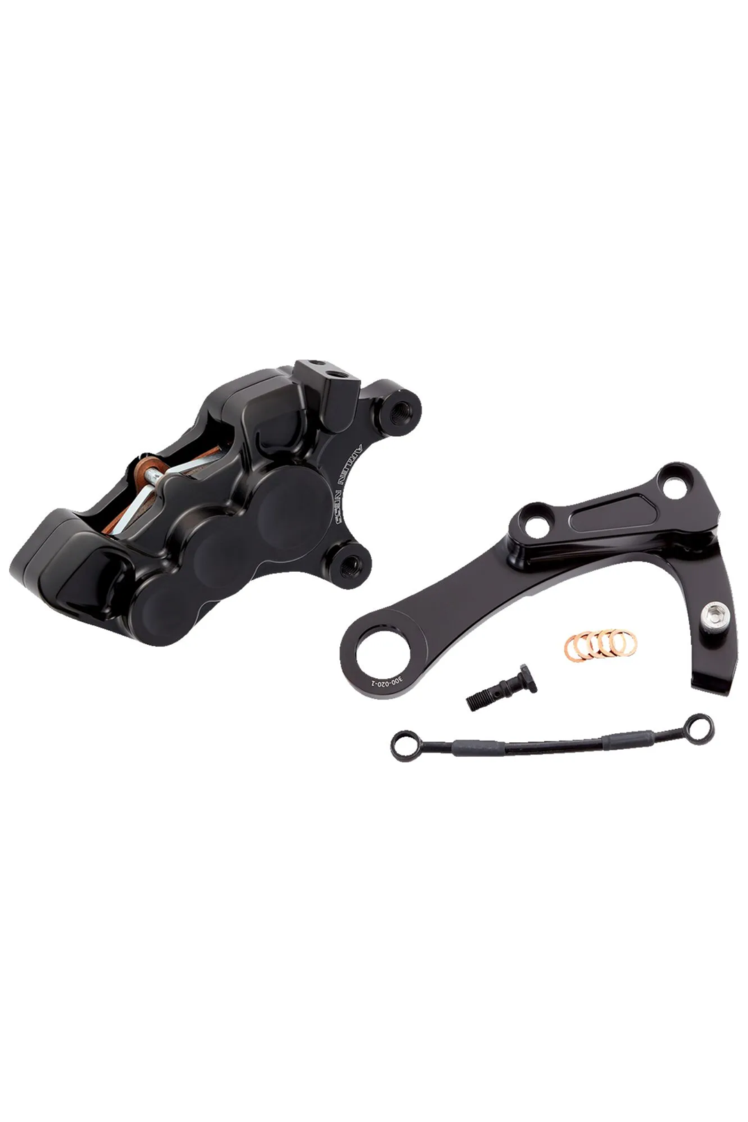 CALIPER - 6 PISTONS - M8 18-UP - BLACK - REAR