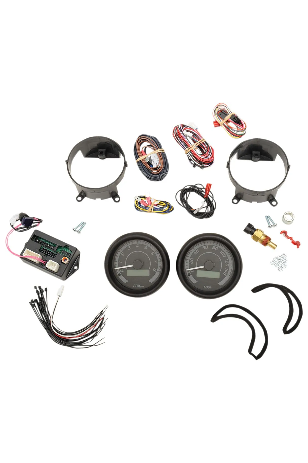 GAUGE 2PK BLK/GRY/BK