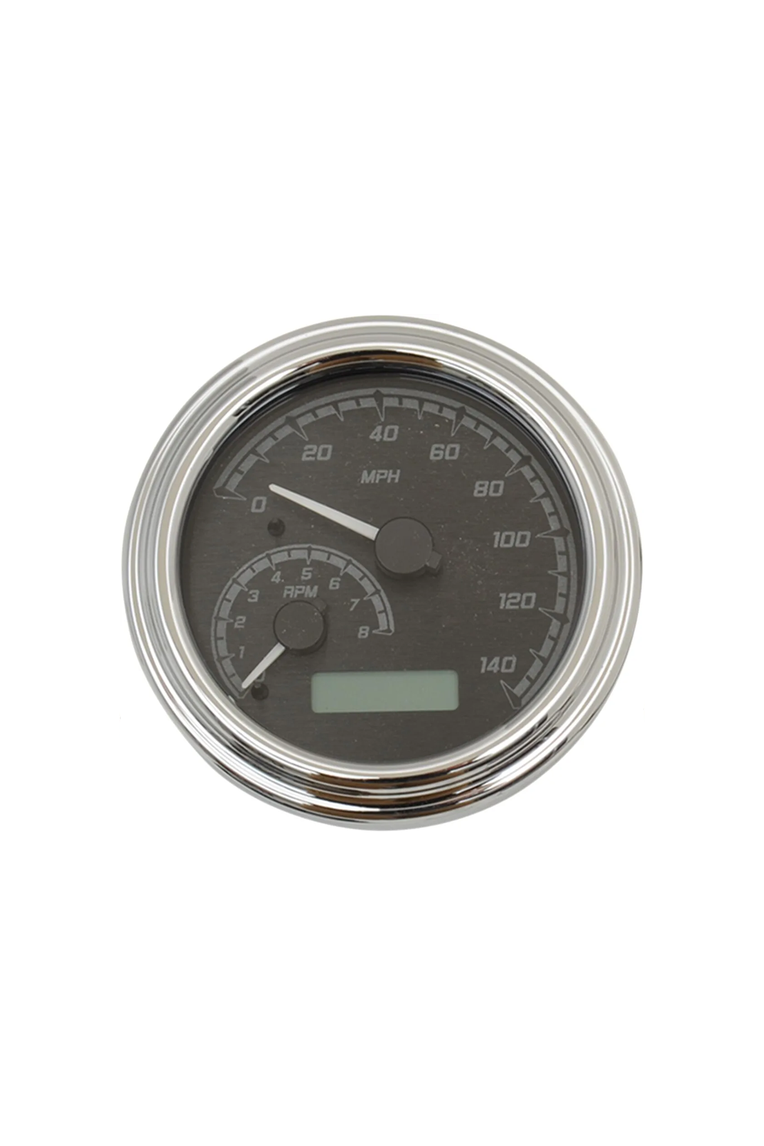 GAUGE TANK BLK/GRY CHR MVX-2004