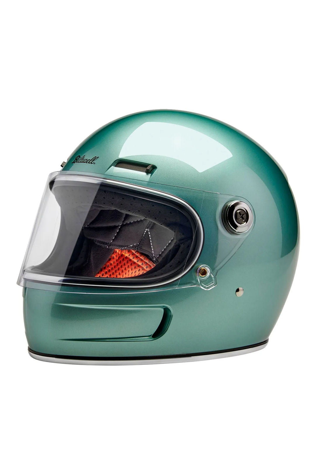 custom biltwell motorcycle helmets BILTWELL Gringo SV Helmet - Metallic Seafoam