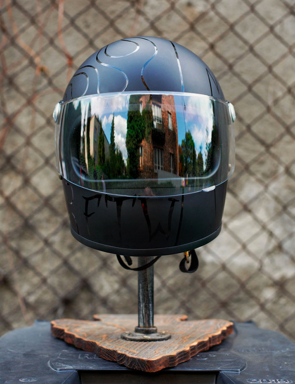 Custom helmet BLACK SPIRIT