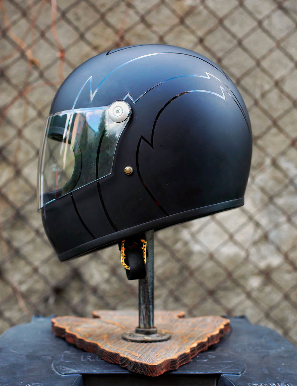 Custom helmet BLACK SPIRIT