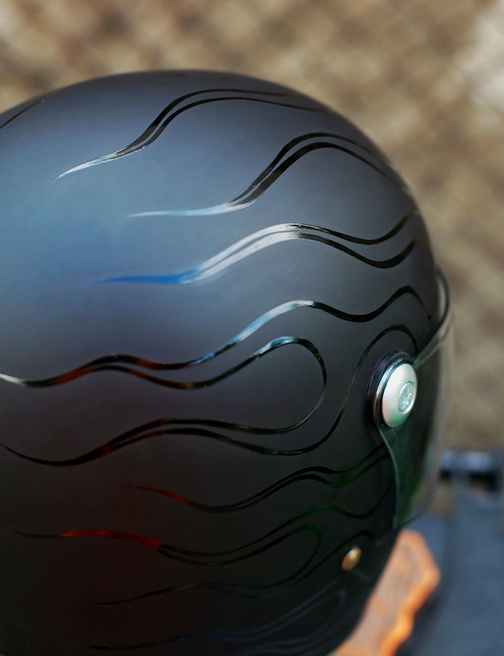 Custom helmet BLACK SPIRIT