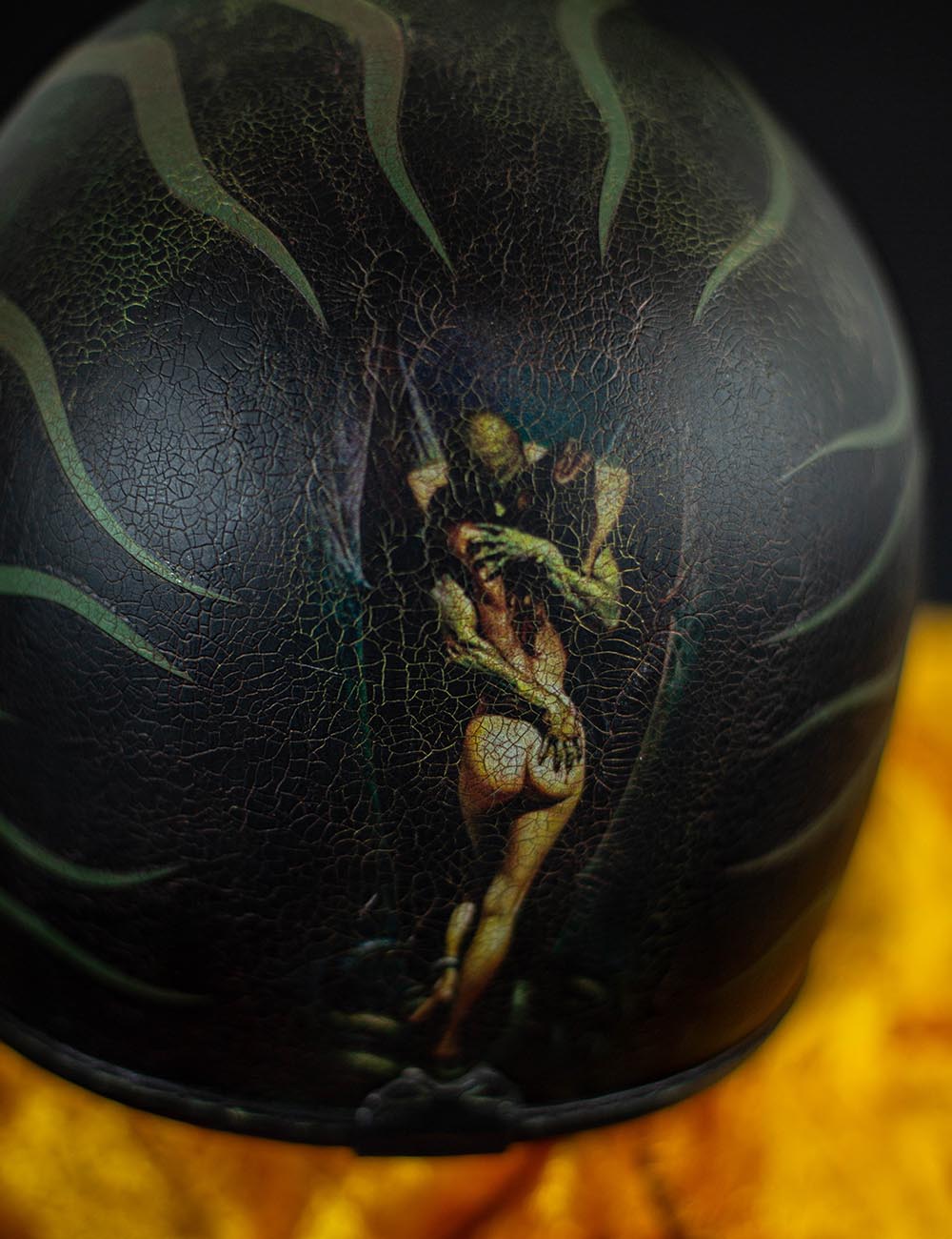 Custom helmet VAMPIRE'S KISSES #2 Night