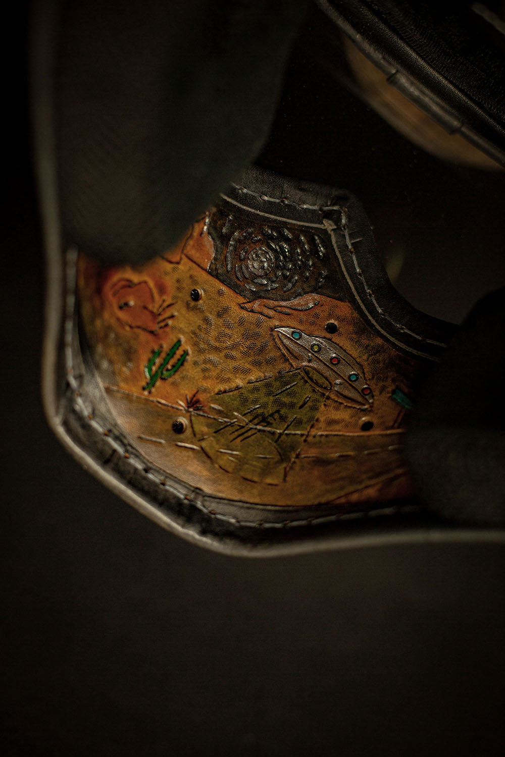 Custom helmet PROJECT X Glowing Night