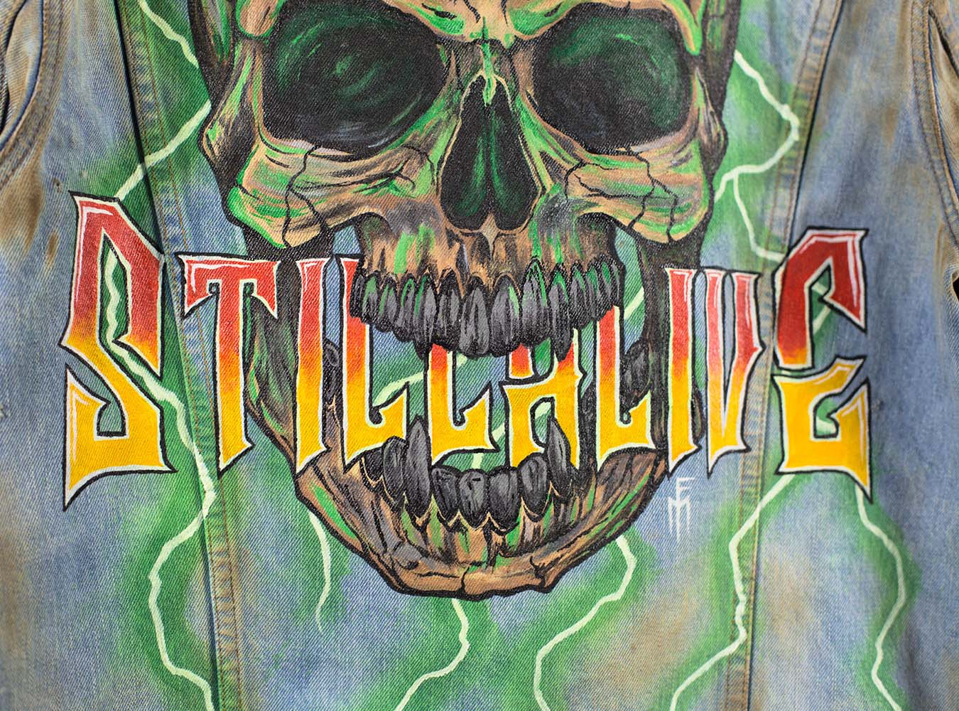 Thunder Skull Vintage Jacket