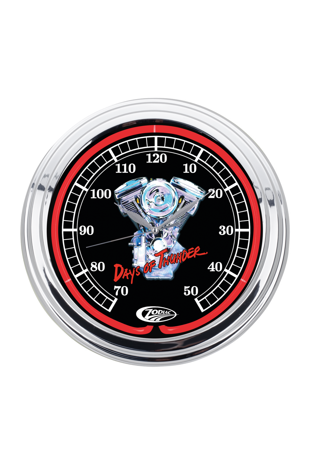 Zodiac "Evolution" Neon Clock