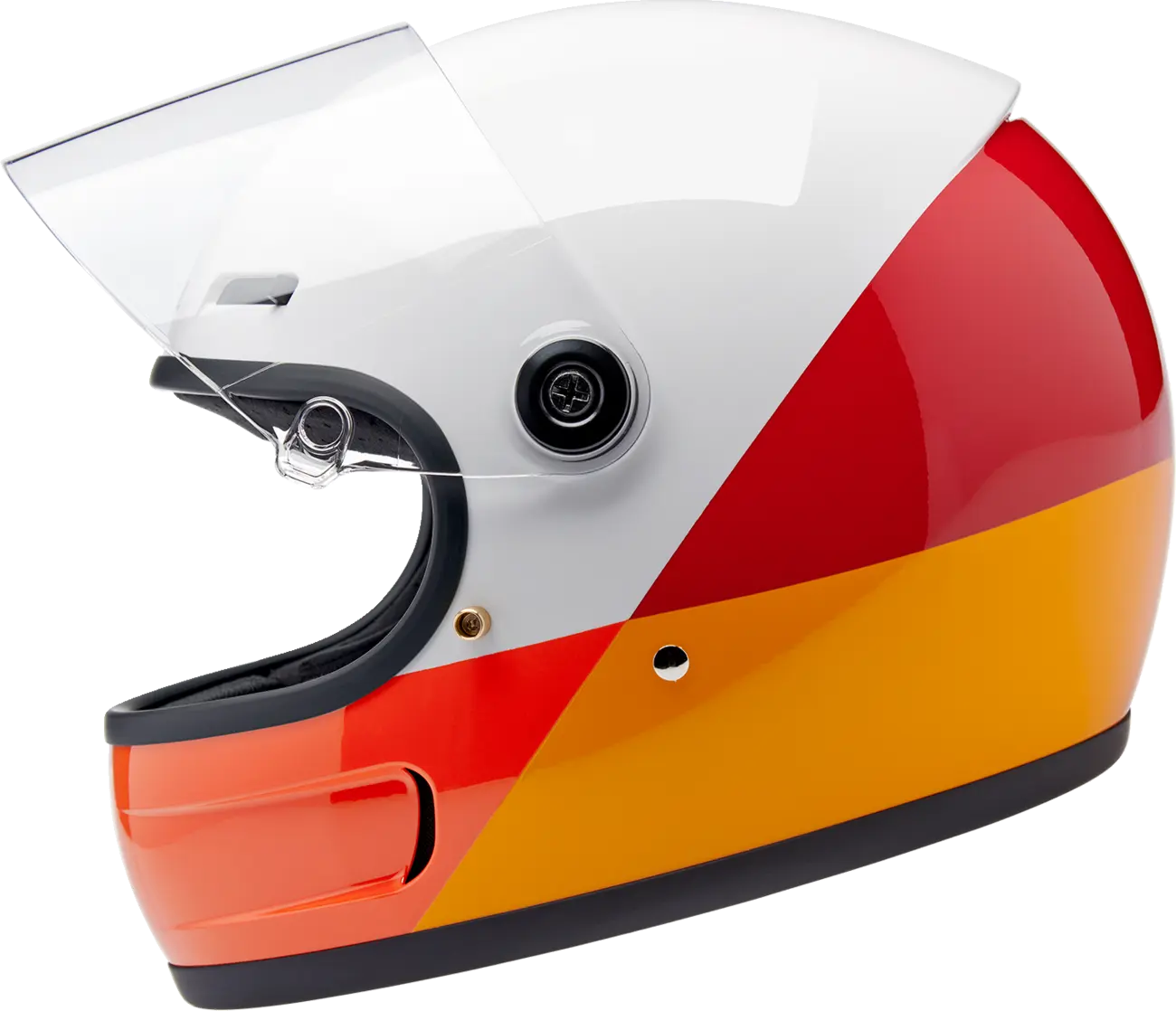 BILTWELL Gringo SV Helmet GLOSS INTERSECTION WARM