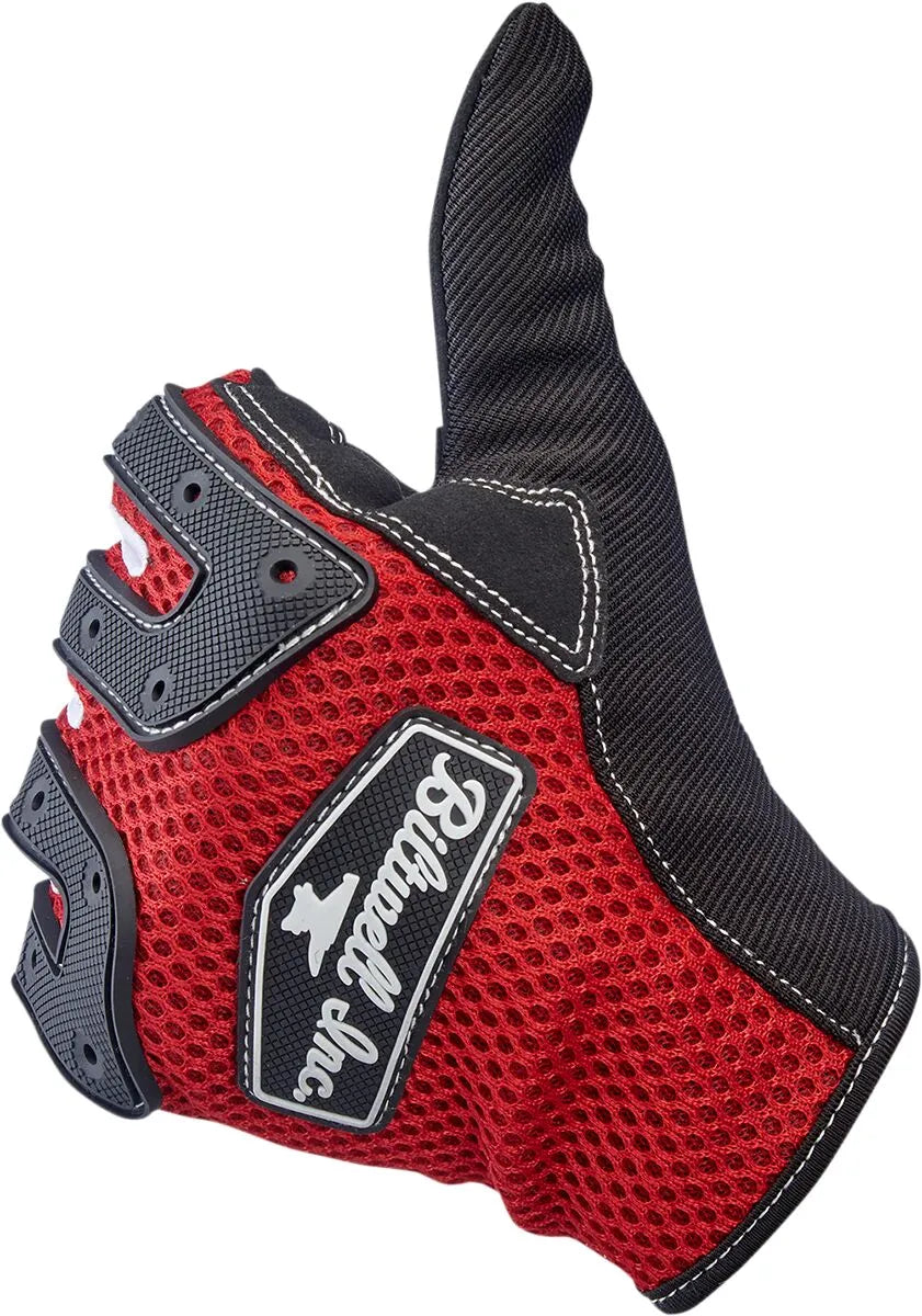 GLOVES ANZA RED/BLK