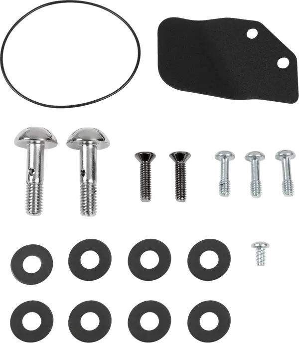 Air Cleaner Kit Stealth Teardrop Lava Chrome 2017-2023 M8