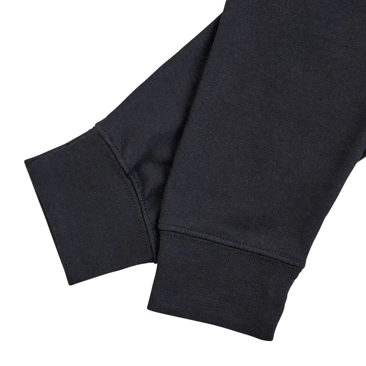 HOODIE BOLTS ZIP BLACK