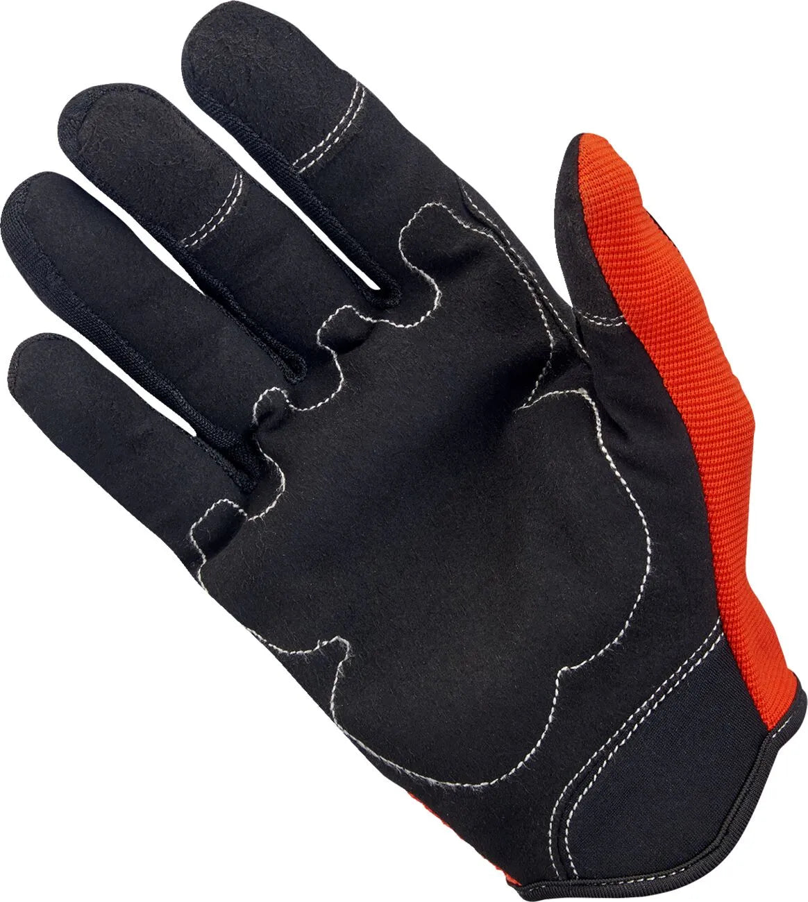 GLOVES MOTO ORG/BLK