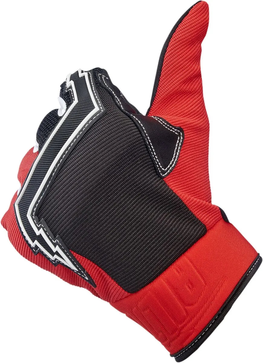 GLOVES BAJA RED/BLK