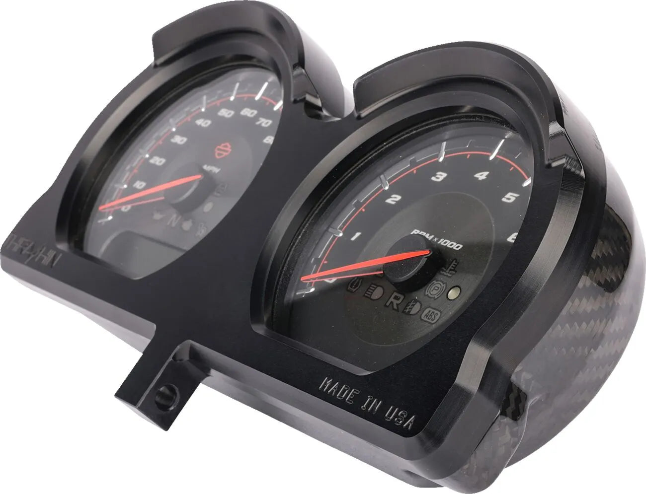 GAUGE RELOC KT FLTR BLK
