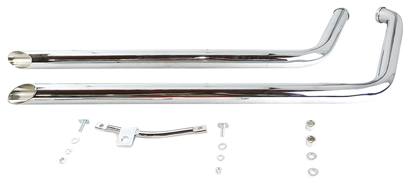 40" SHOTGUN DRAG PIPE SET FXST 1986-1999