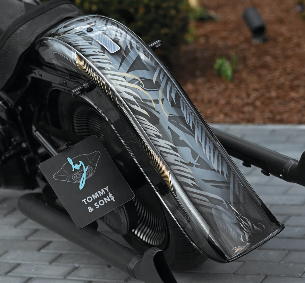 CHICANO REAR FENDER FOR SOFTAIL BY TOMMY & SONS | Softail