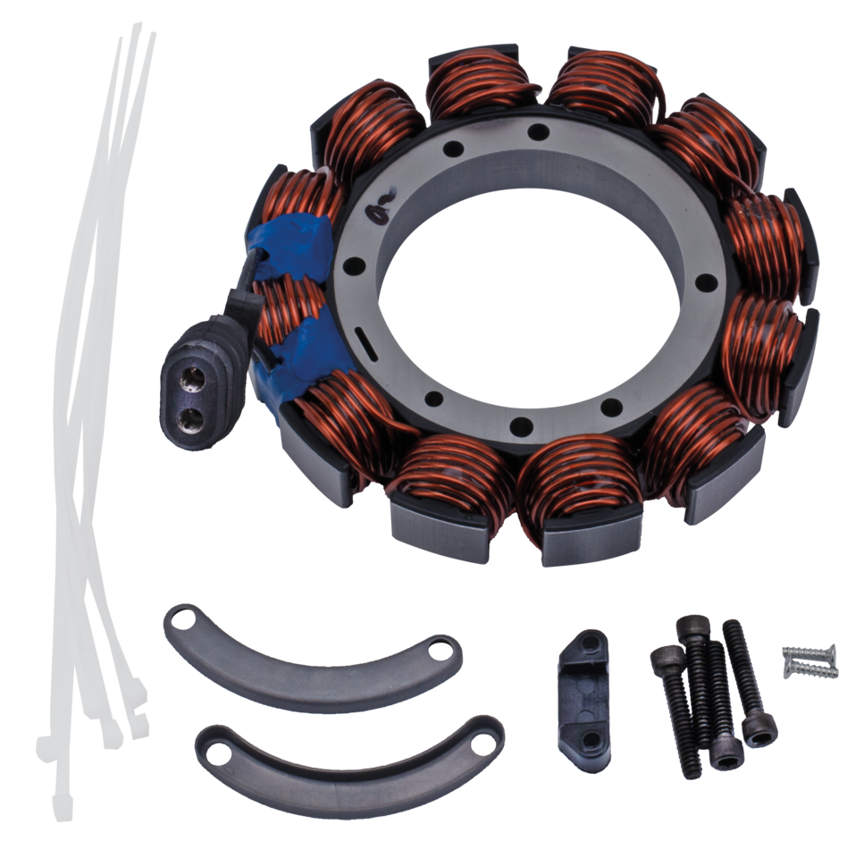 32 AMP. STATOR FOR SHOVELHEAD AND EVOLUTION BIG TWIN | Big Twin | Dyna | FX | FXR | Softail | Touring