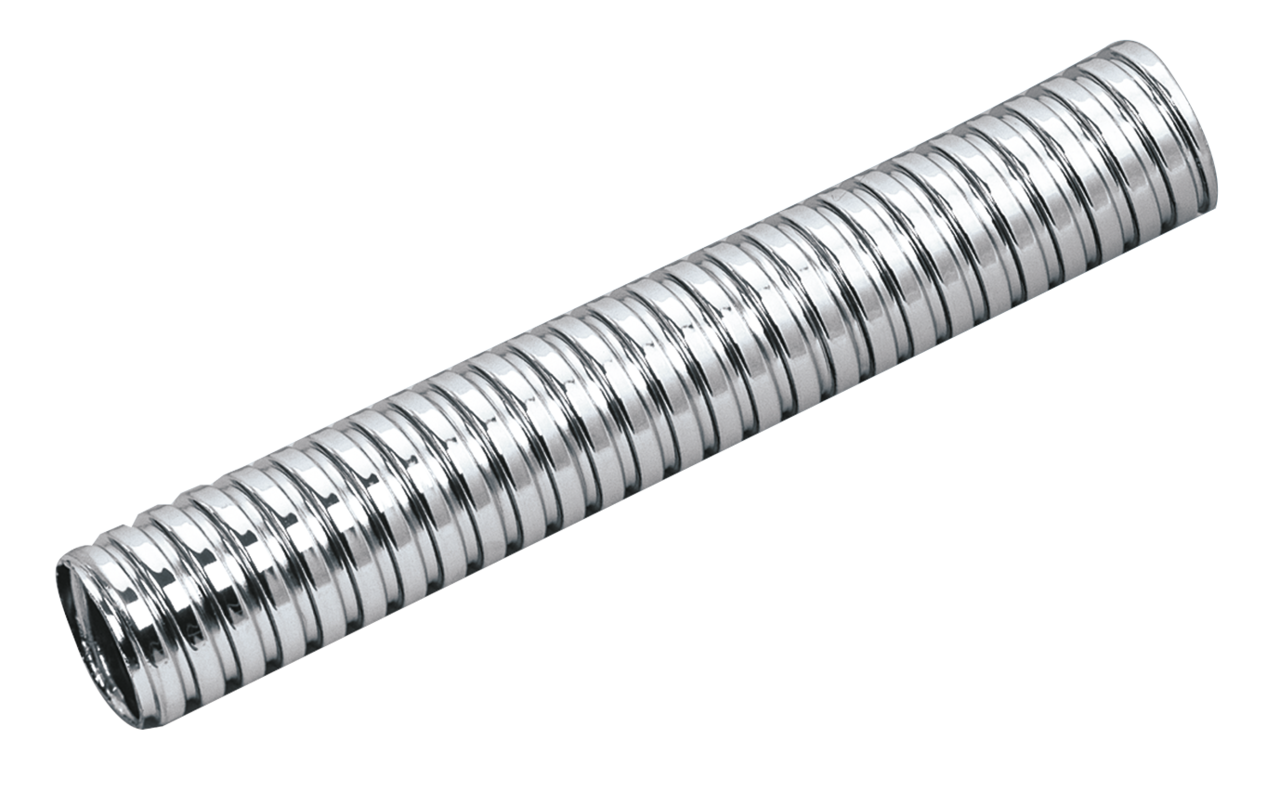 CHROME FLEXIBLE EXHAUST COVER