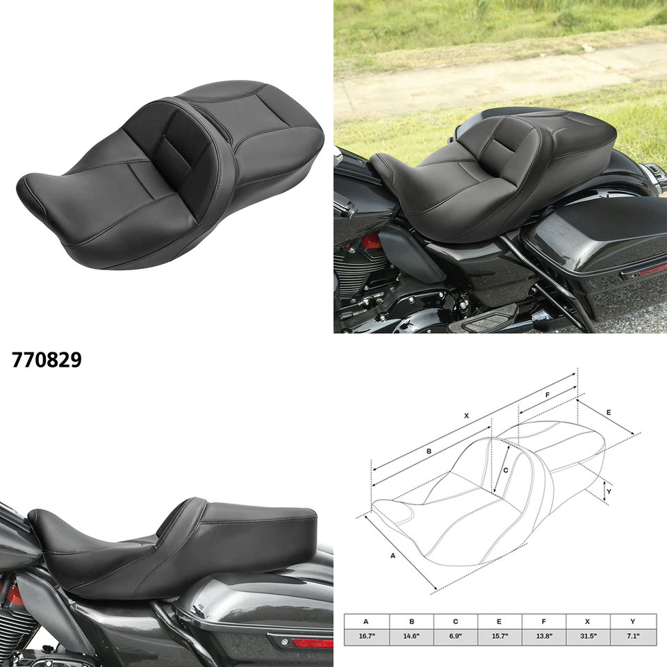 C.C. RIDER SUNRISER 2-UP SEATS FOR TOURING | Touring