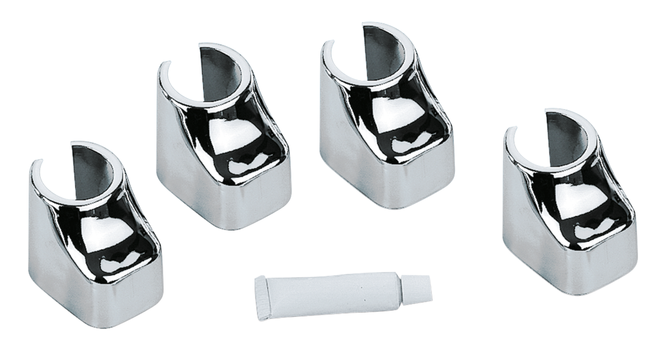 CHROME LIFTER BLOCK COVERS