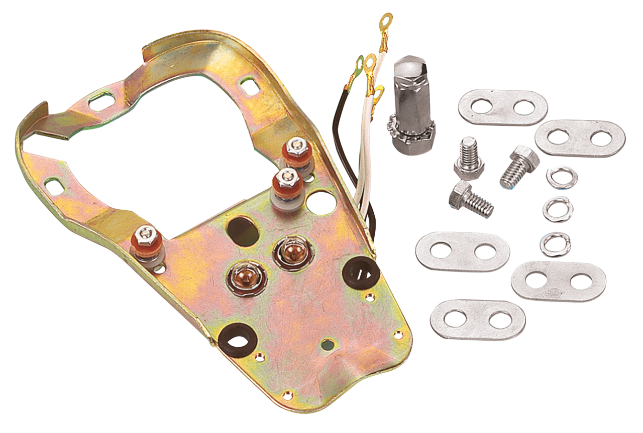 TWO-LIGHT DASH MOUNTING PLATE | Big Twin