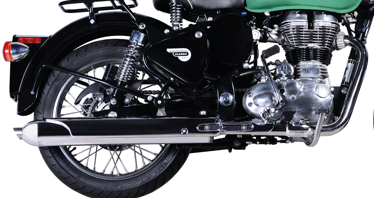 V-PERFORMANCE SLIP-ON MUFFLERS FOR ROYAL ENFIELD CLASSIC & BULLET | Bullet
