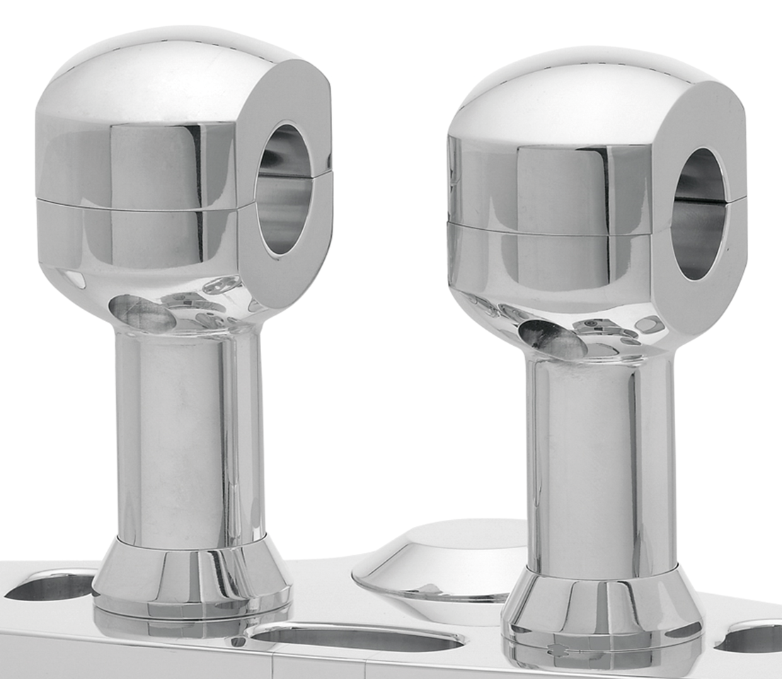 MÜLLER-BY-FEHLING HANDLEBAR RISERS | Big Twin | Dyna | FX | FXR | Servi-Car | Softail | Sportster | Touring | Trike