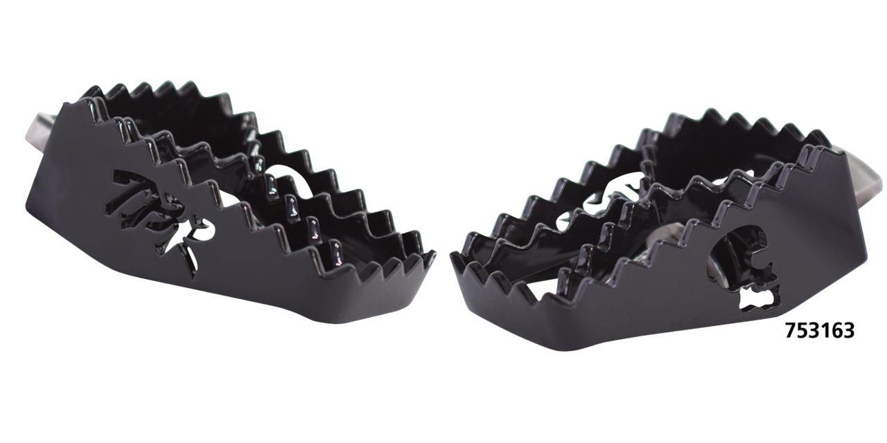 TWO BROTHERS RACING MX-STYLE FOOT PEGS | Dyna | FXR | Softail | Sportster