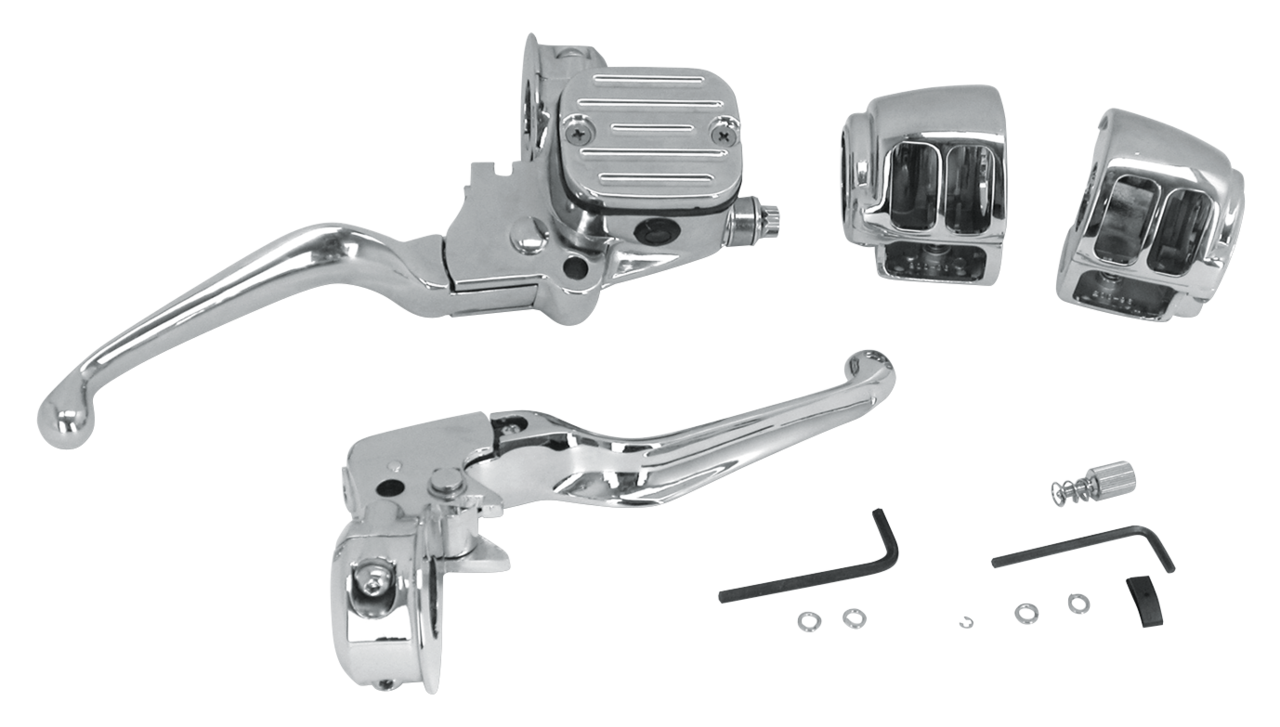 CUSTOM STYLE HANDLEBAR CONTROL KIT | Dyna | FXR | Softail | Sportster | XR
