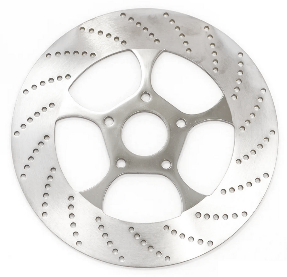 TOLLE CHROME FIVE SPOKE DISC ROTORS