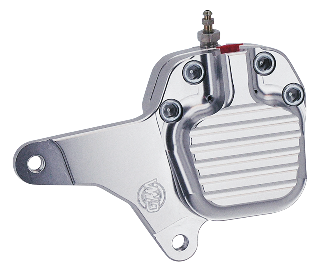 GMA ONE PIECE TWO PISTON FRONT CALIPER | Big Twin | Dyna | FX | FXR | Softail | Sportster | Touring