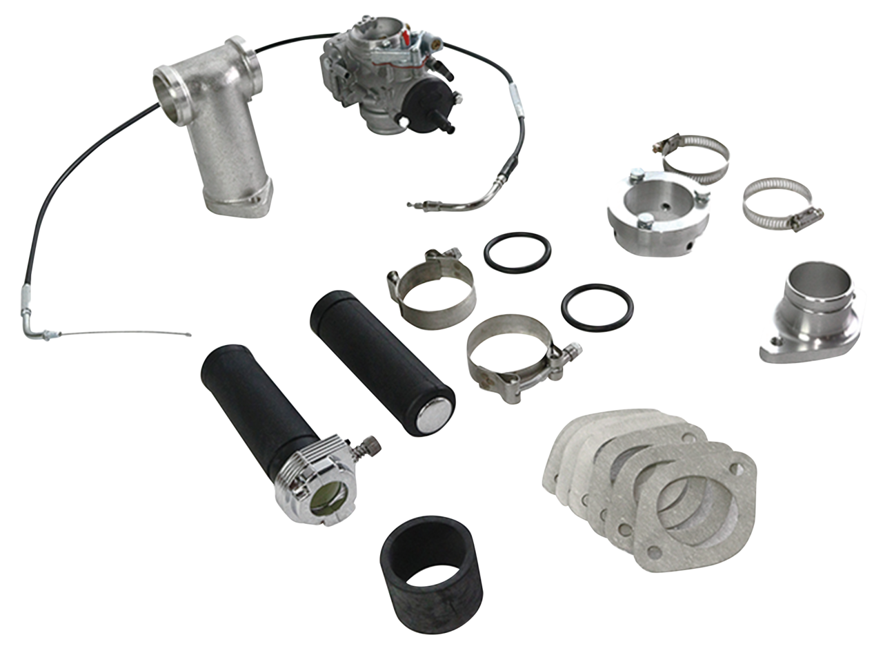 DELL'ORTO 38MM PUMPER CARBURETOR KIT FOR PANHEAD | Big Twin