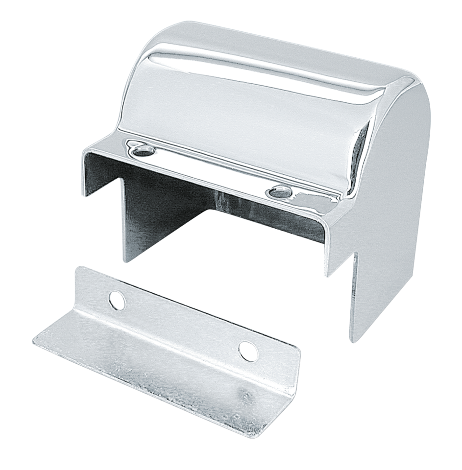 CHROME TWO PIECE COIL COVER | Big Twin | Sportster | Touring